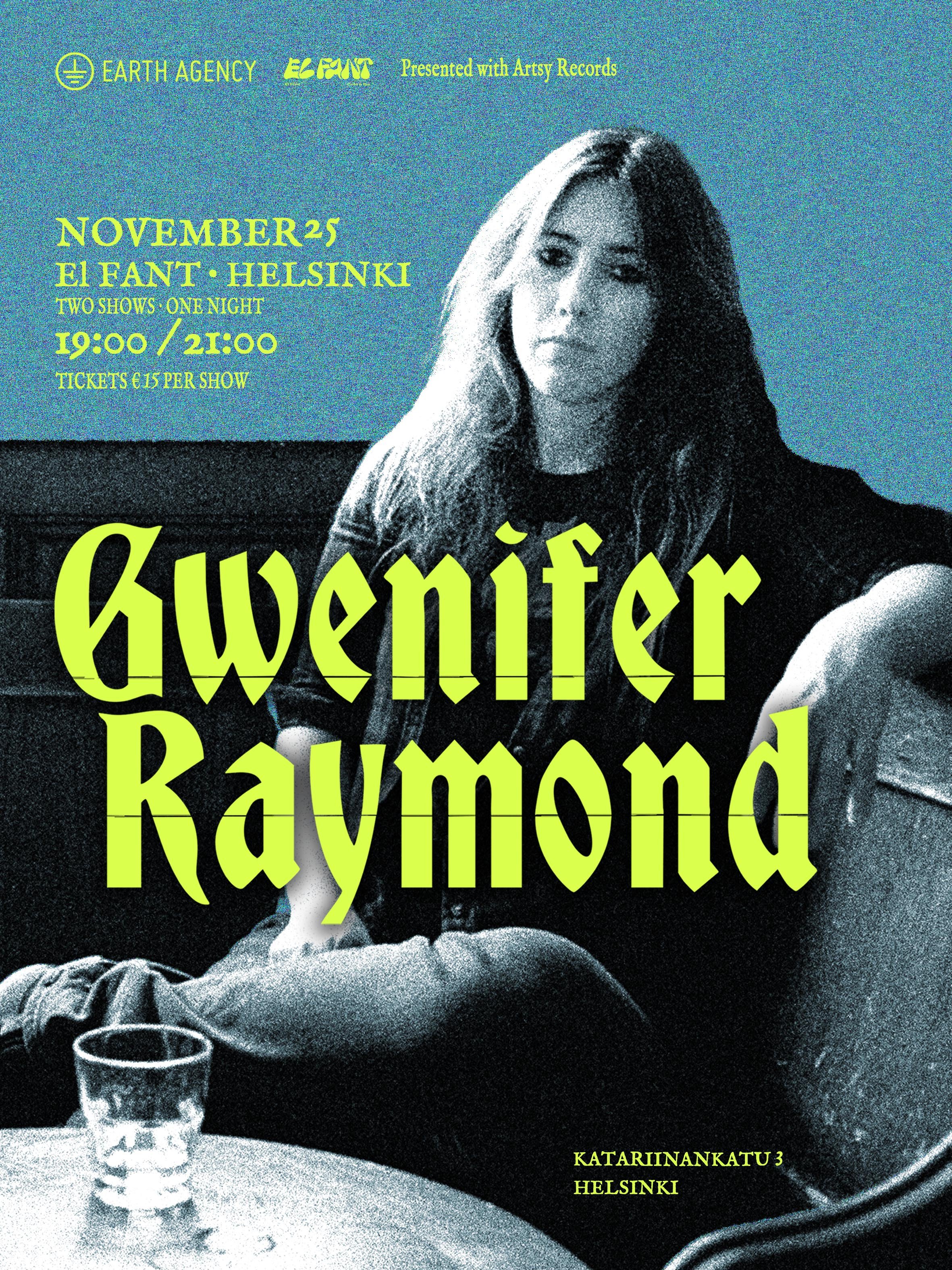 25 November 2026 — Gwenifer Raymond Live at El Fant