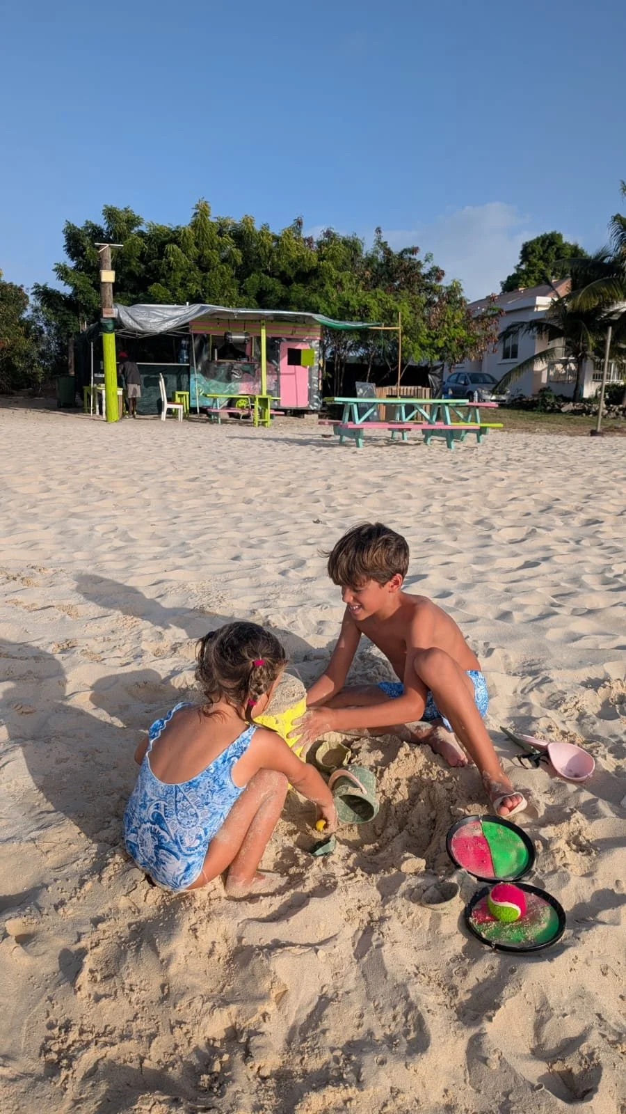 Beach play dates too!