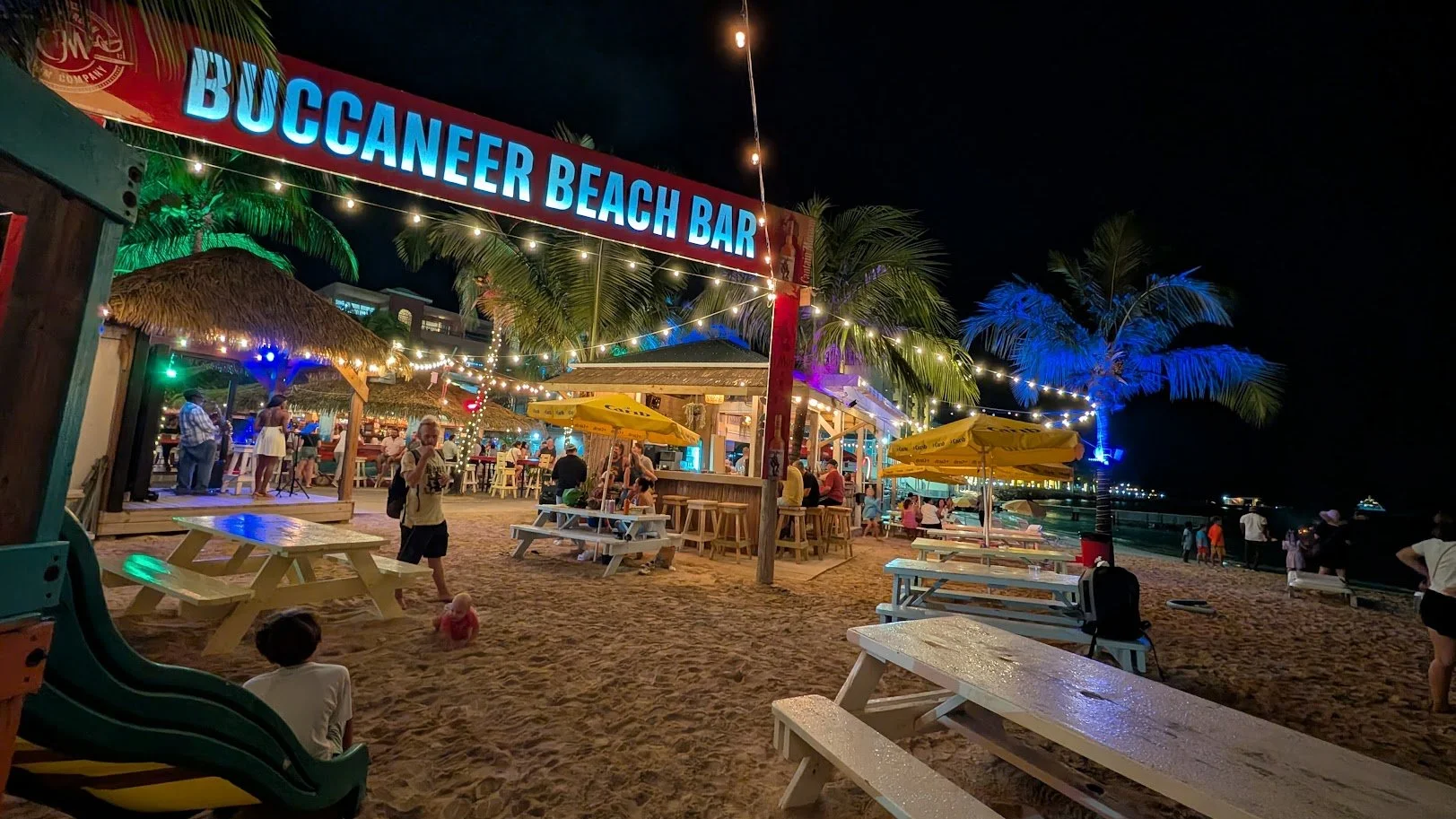 Great live music and a playground too!