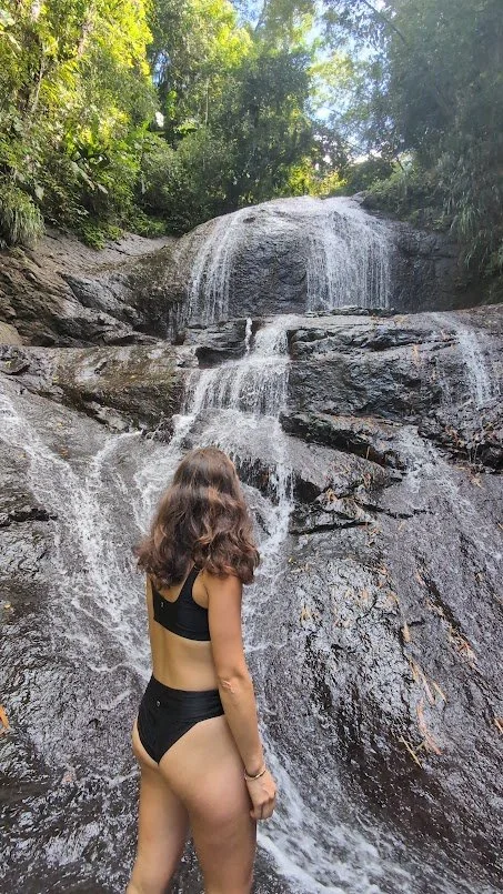 But first, we stopped at some waterfalls to freshen up!