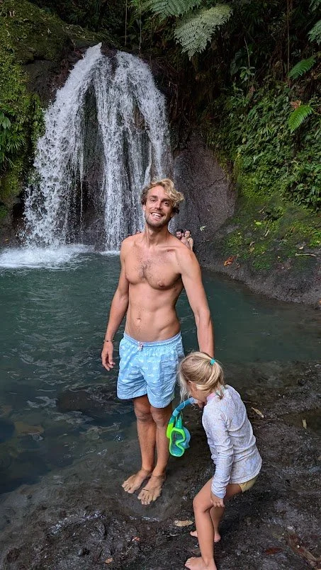Cold water never stopped these two!