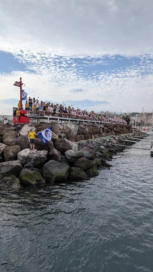 An incredible goodbye before heading to the start line!