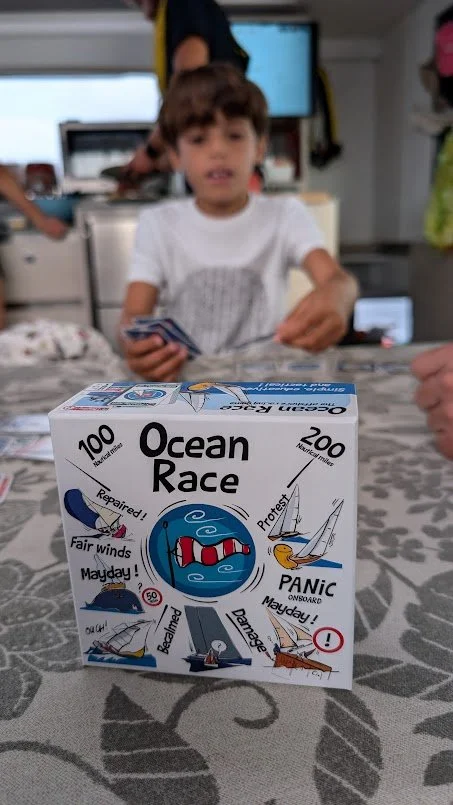 Lots of card games were played including our favourite sailing game!