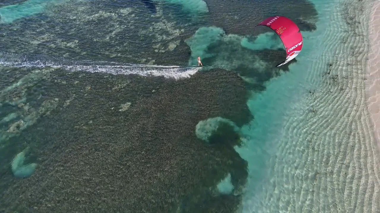 One of our favourite kiting spots in the caribbean!