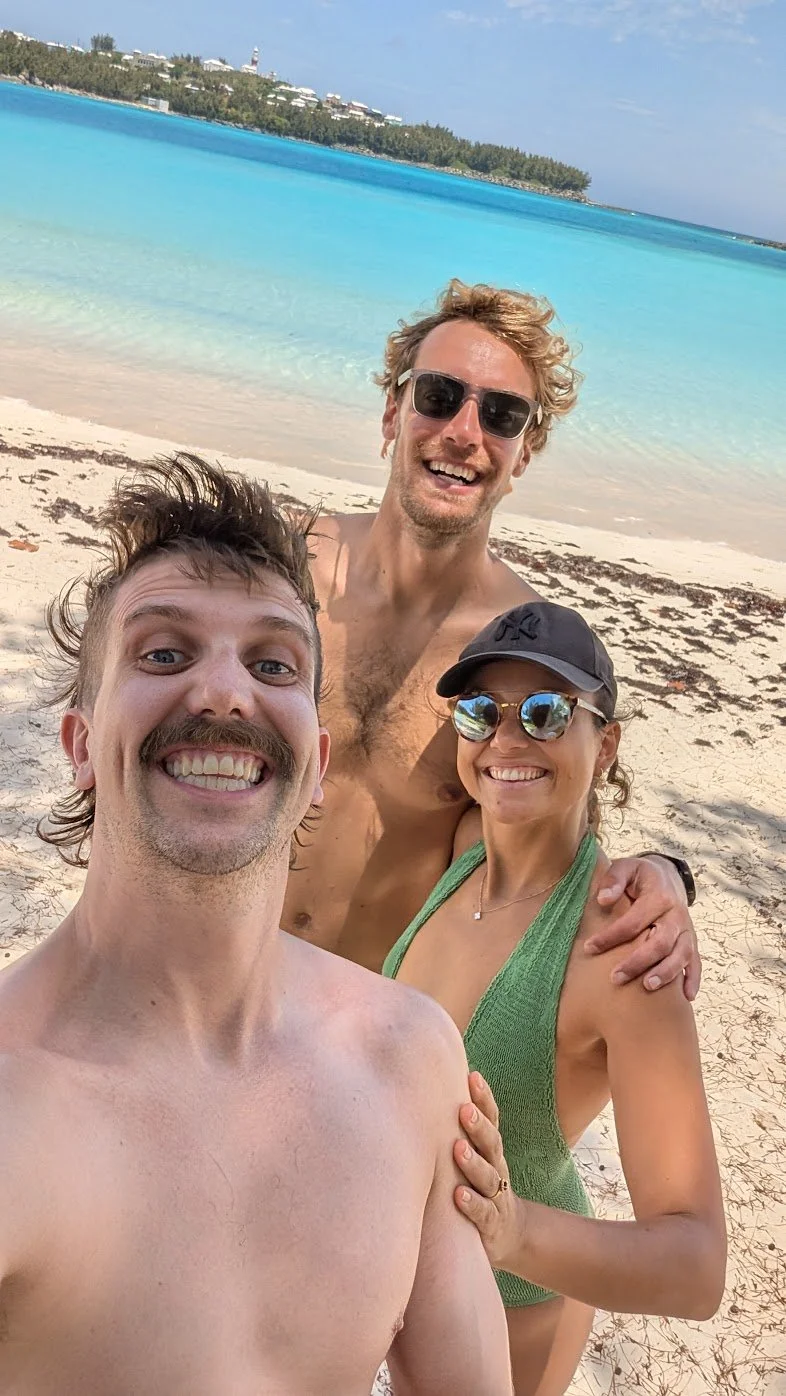 Brent, our final crew from the Bermuda to US leg arrived!