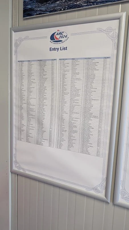 The 150 awesome sailing vessel entry list for this crossing!