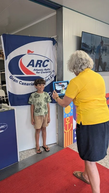 We took some photos for our ARC Crew Passes!