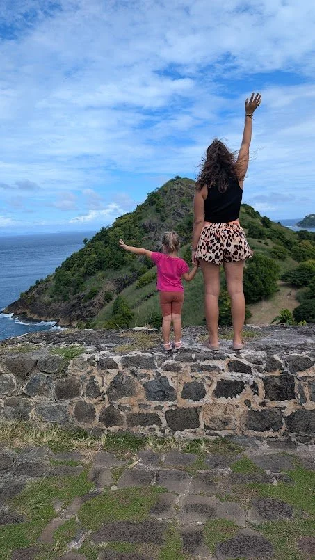 Whilst the captain did some boat repairs, we explored Pigeon Island!