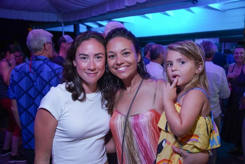 Maddie was exhausted but the party girl in her kept going on the dance floor!