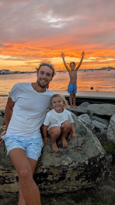 The sunsets in Marigot did not disappoint!