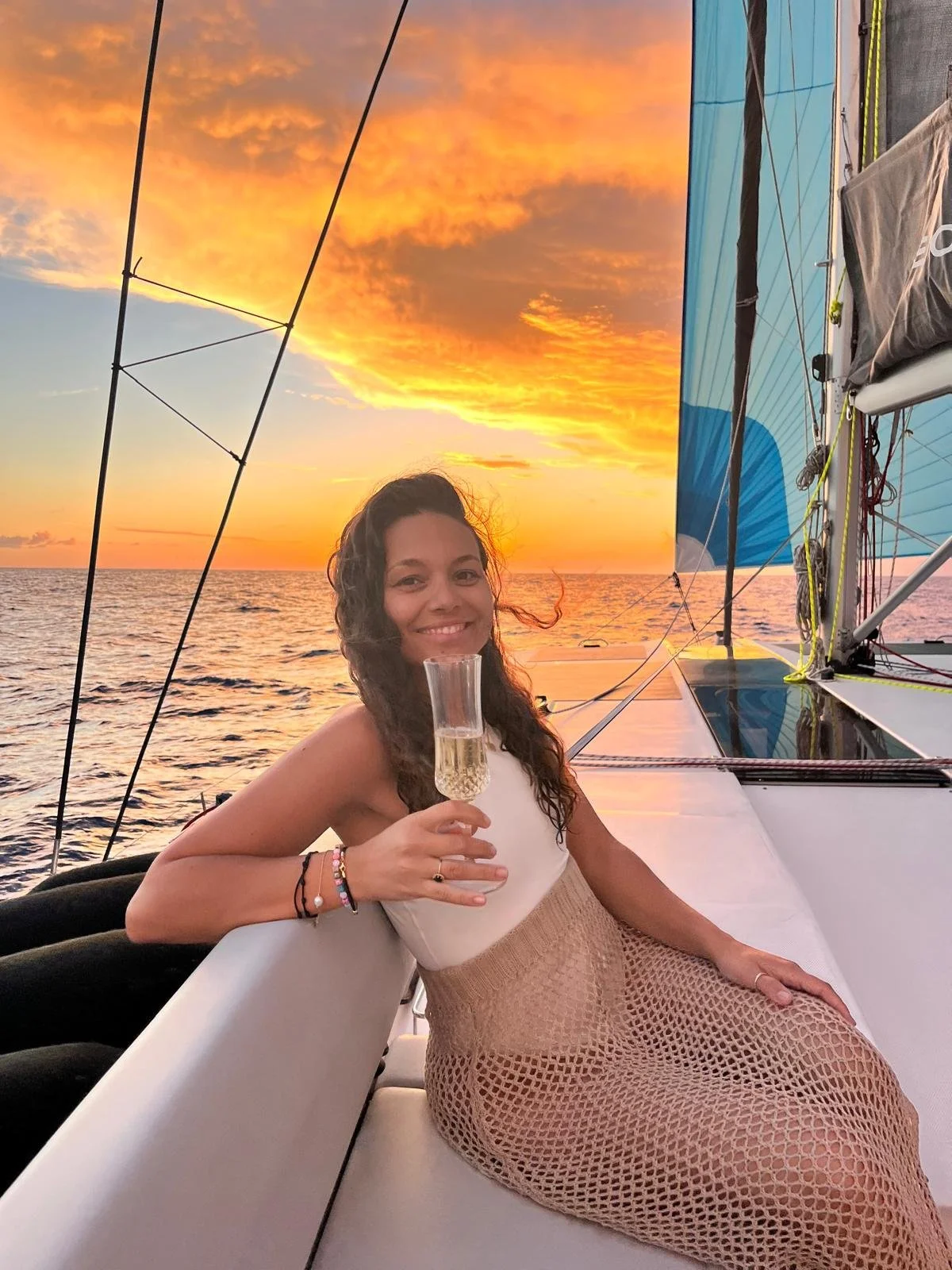The night the storms started to roll in, we had the most incredible sunset on my birthday!