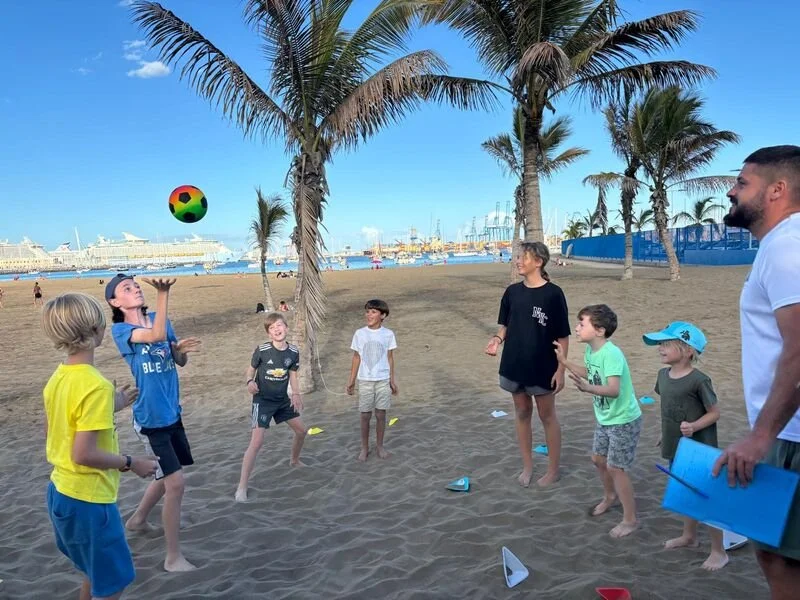 Max had a great time at the ARC kids club which included beach volley ball, a trip to the aquarium , sailing classes and lots of games!