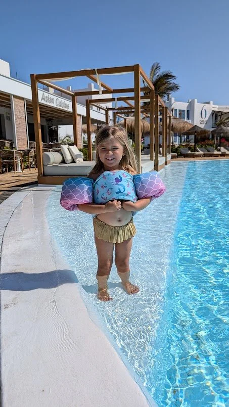 The pool at Rubicon Marina was just what we needed!