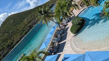 Scrub Island for lunch!