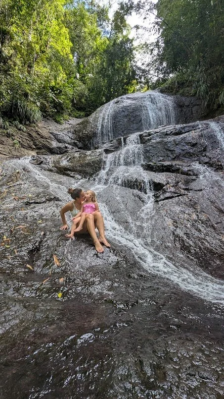 We had a great hike and swim, just what we needed!