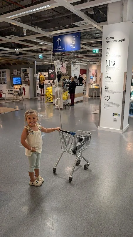 Maddie and I had a few shopping trips to buy all sorts of things for the crossing!