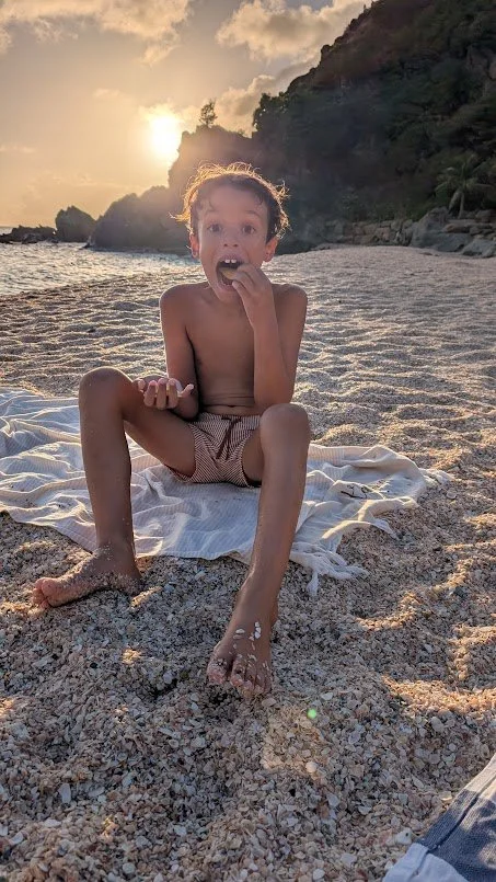 Always snacking!