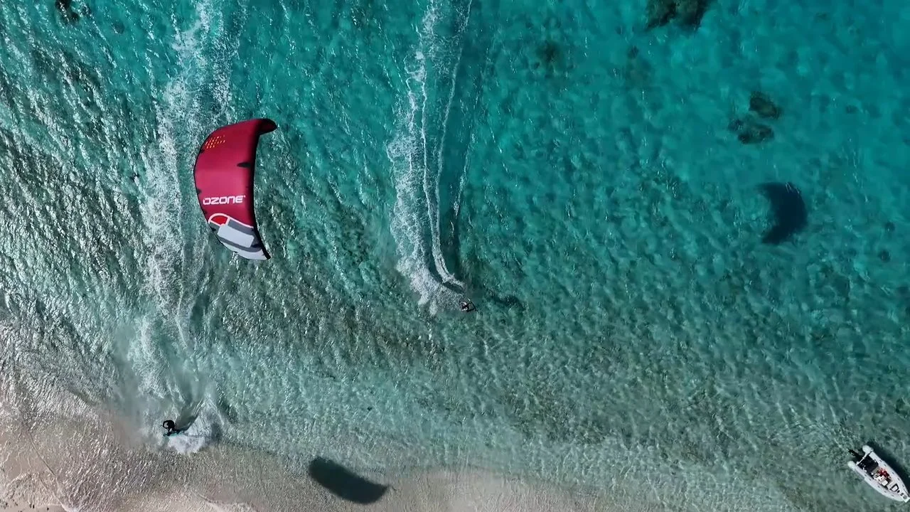 The boys foiled around the whole island!