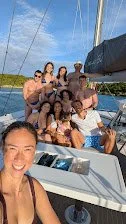 We had an awesome day at Green Island swimming with turtles and a visit from our friends on New Years Day!