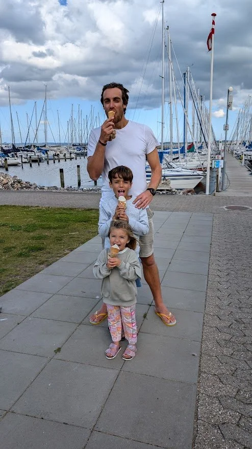 We very quickly adapt the Danish soft serve ice cream culture - daily! ;)