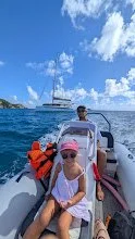 Dinghy ride into Gustavia!