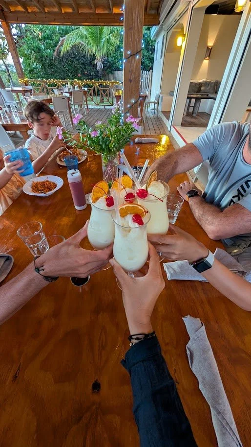 ... and drinks! Also, we finally tried conch!