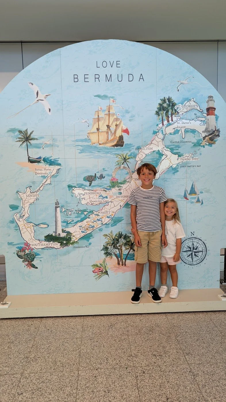 We absolutely loved Bermuda so this airport poster nailed it!