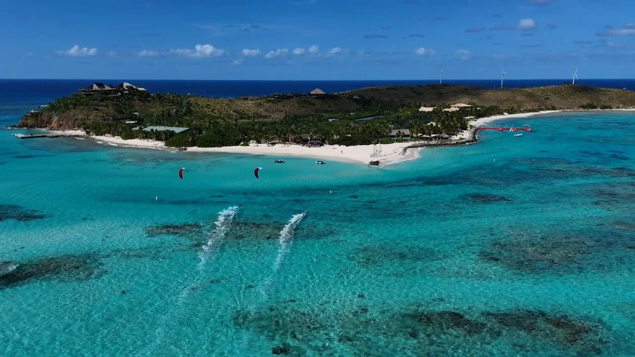 at Necker Island!