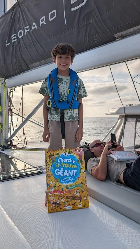 Max got a present too - who knew this book would keep them busy to this day!