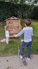 One of the kids obsessions whilst sailing Europe, was the mini beast homes we found at almost every stop.