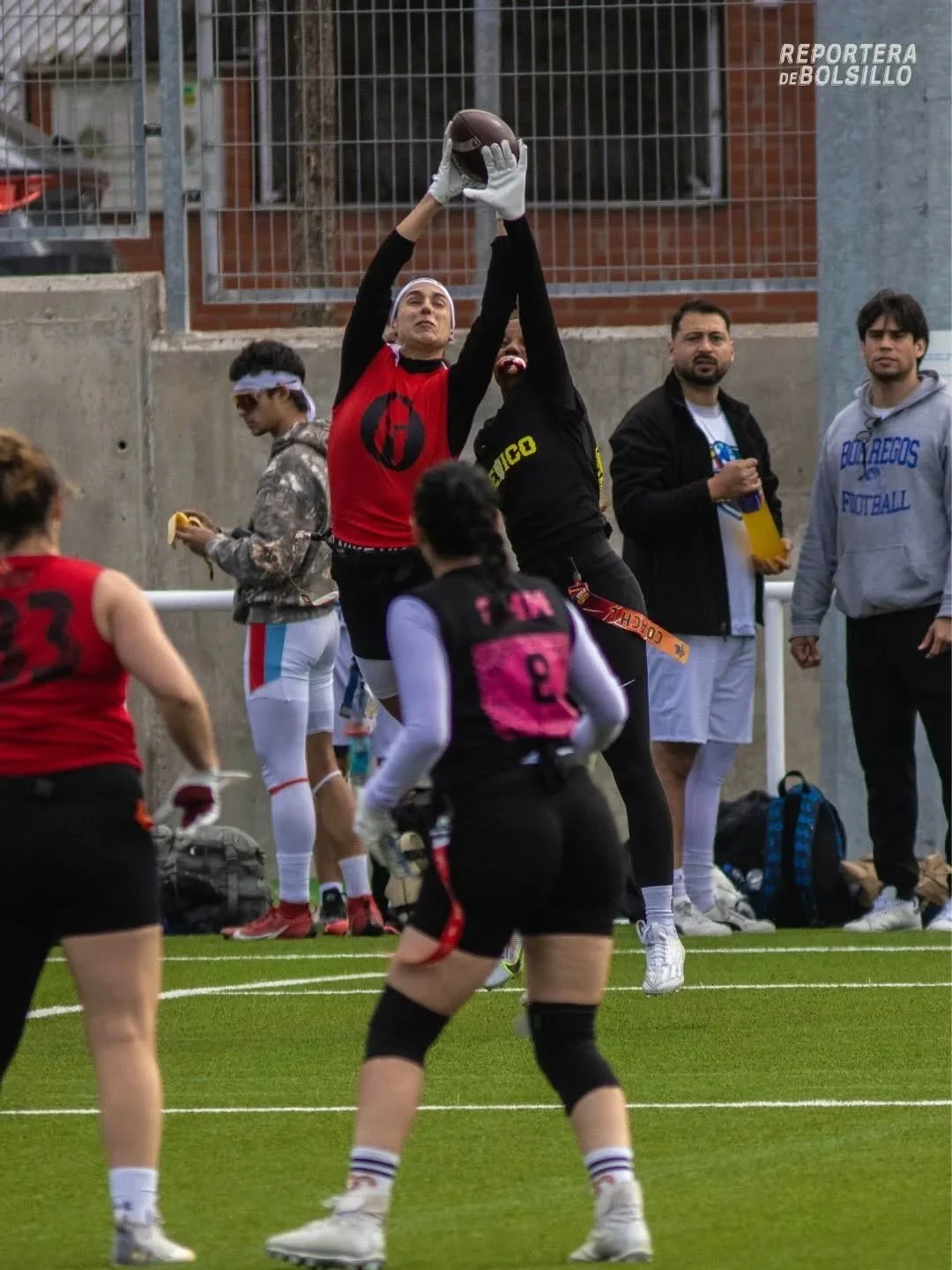 El flag es de ellas 😏😎🔥

#ReporteradeBolsillo #FlagFootball #Content #Photography