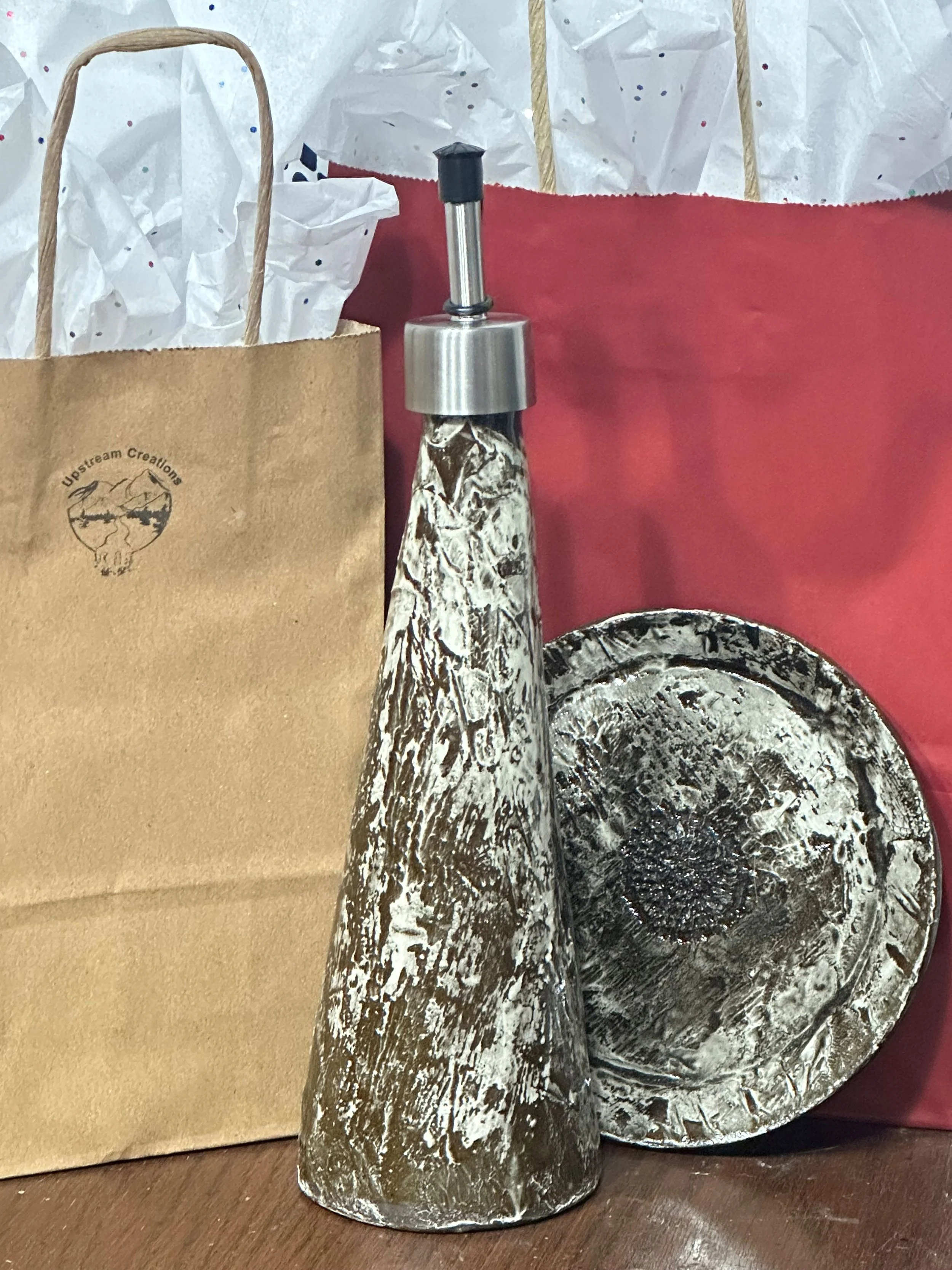 Oil Dispenser & Herb Dish