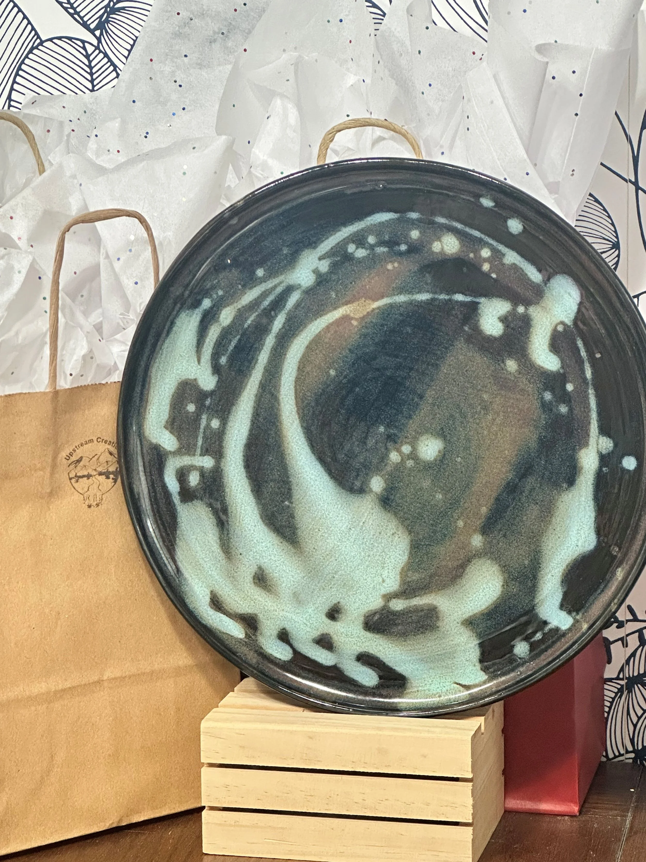 Splatter Dinner Plate