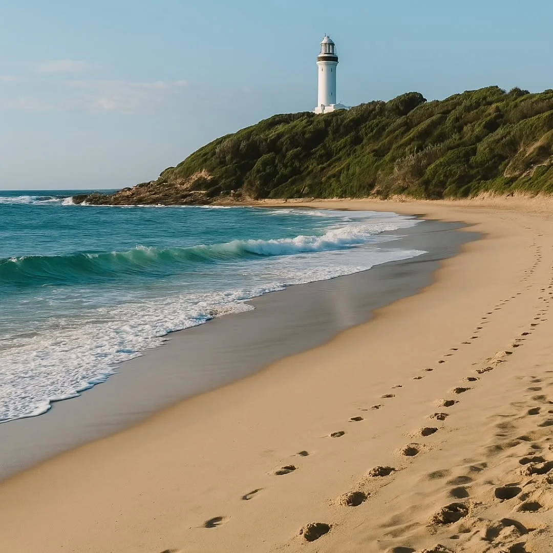 🏖️ Coastal Bliss &ndash; &ldquo;Beach Days Await&rdquo;

From the sand to the sea 🌊 Spend the day exploring Norah Head Lighthouse or relaxing at Hargraves Beach &mdash; both just a short drive from your coastal retreat.
#NorahHead #BeachEscape #Cen