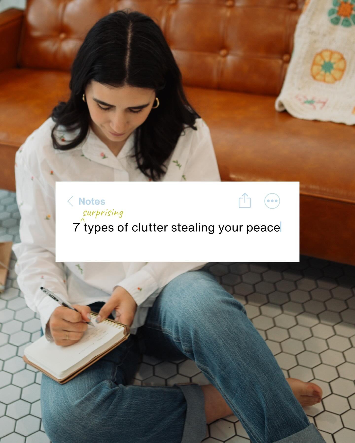 This post is for every woman (but especially my fellow type A overachievers). More clutter means more stress&mdash; and I&rsquo;m not talking about your house. How are your routines, calendar, and to do lists? 👀

Which clutter do you find yourself a