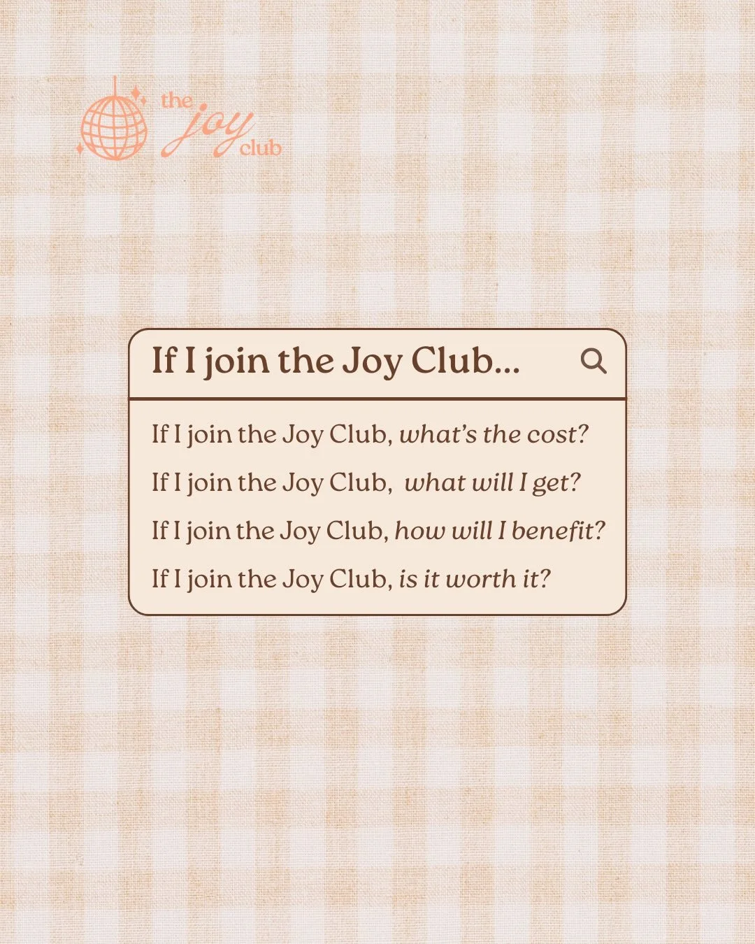 In case you missed it&hellip; 🥁

I added a paid subscription option to my newsletter so I can offer more resources on how to declutter your heart and home so you can live fully in Christ! 

I hope you&rsquo;ll consider joining the club that&rsquo;s 