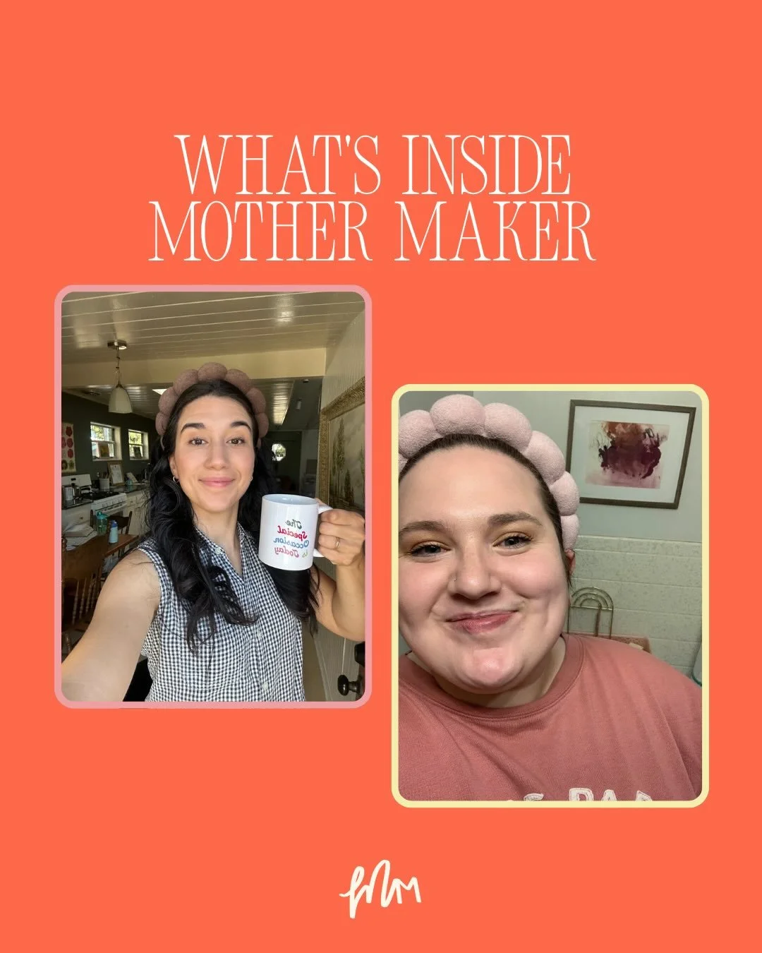 Hi, we&rsquo;re Liz and Emilee &mdash; two besties who met on this app years ago!! 

We are wives, moms, writers, and coaches who love theology, funny sitcoms, color, and coffee shop afternoons. We are two moms working at the kitchen sink and behind 