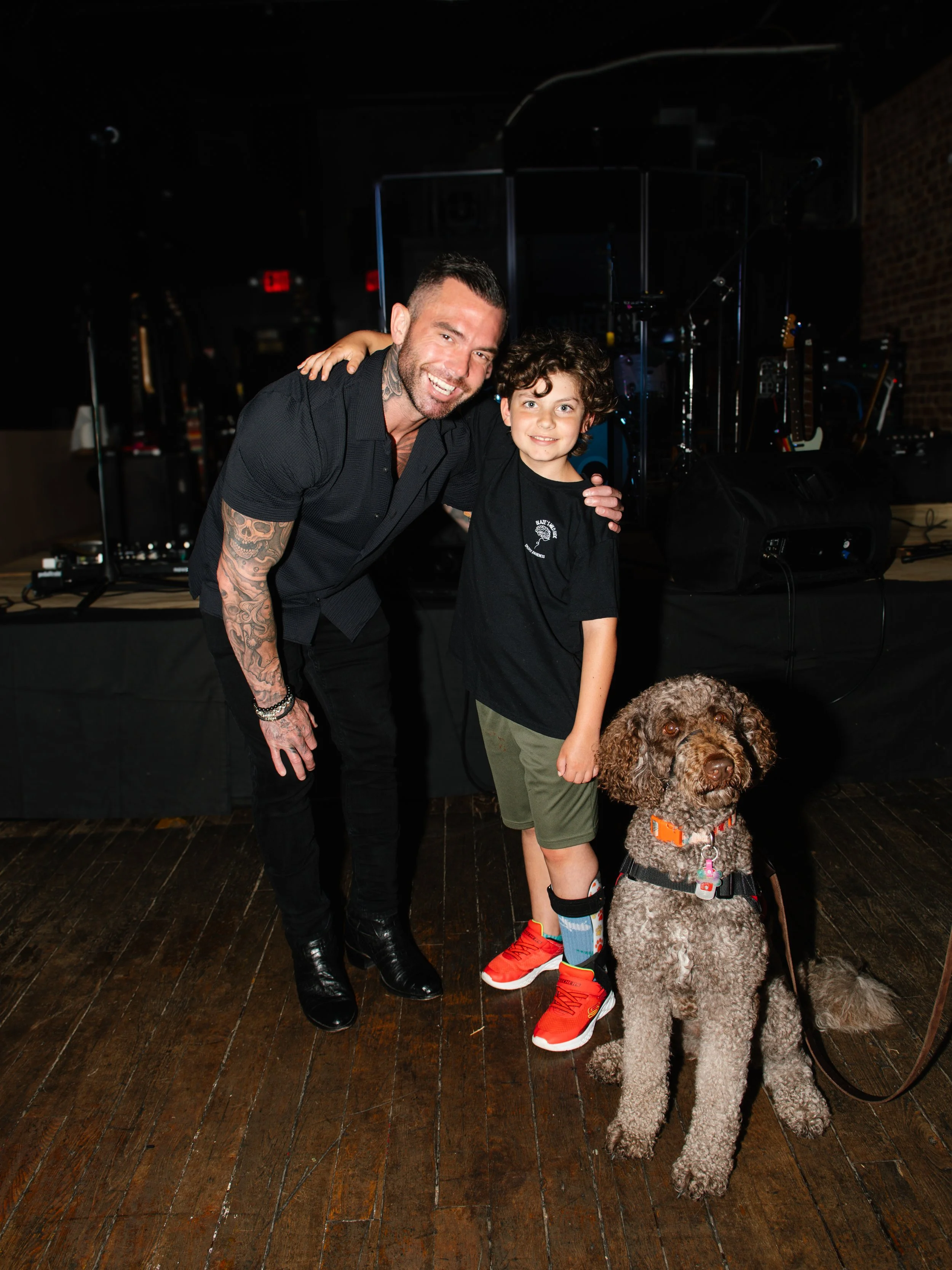 Meet Blaze and his dog