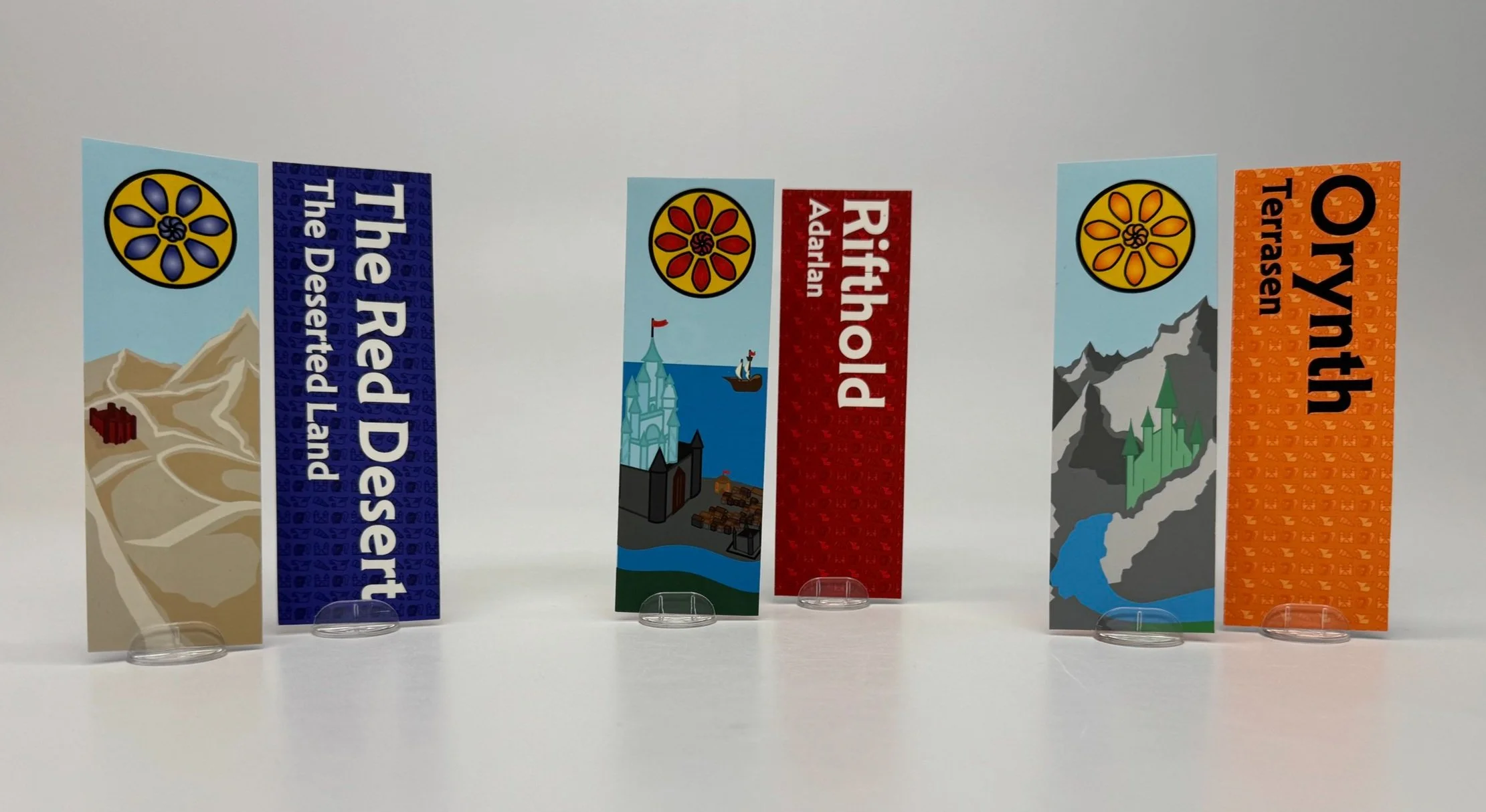 Bookmarks: digital print on paper