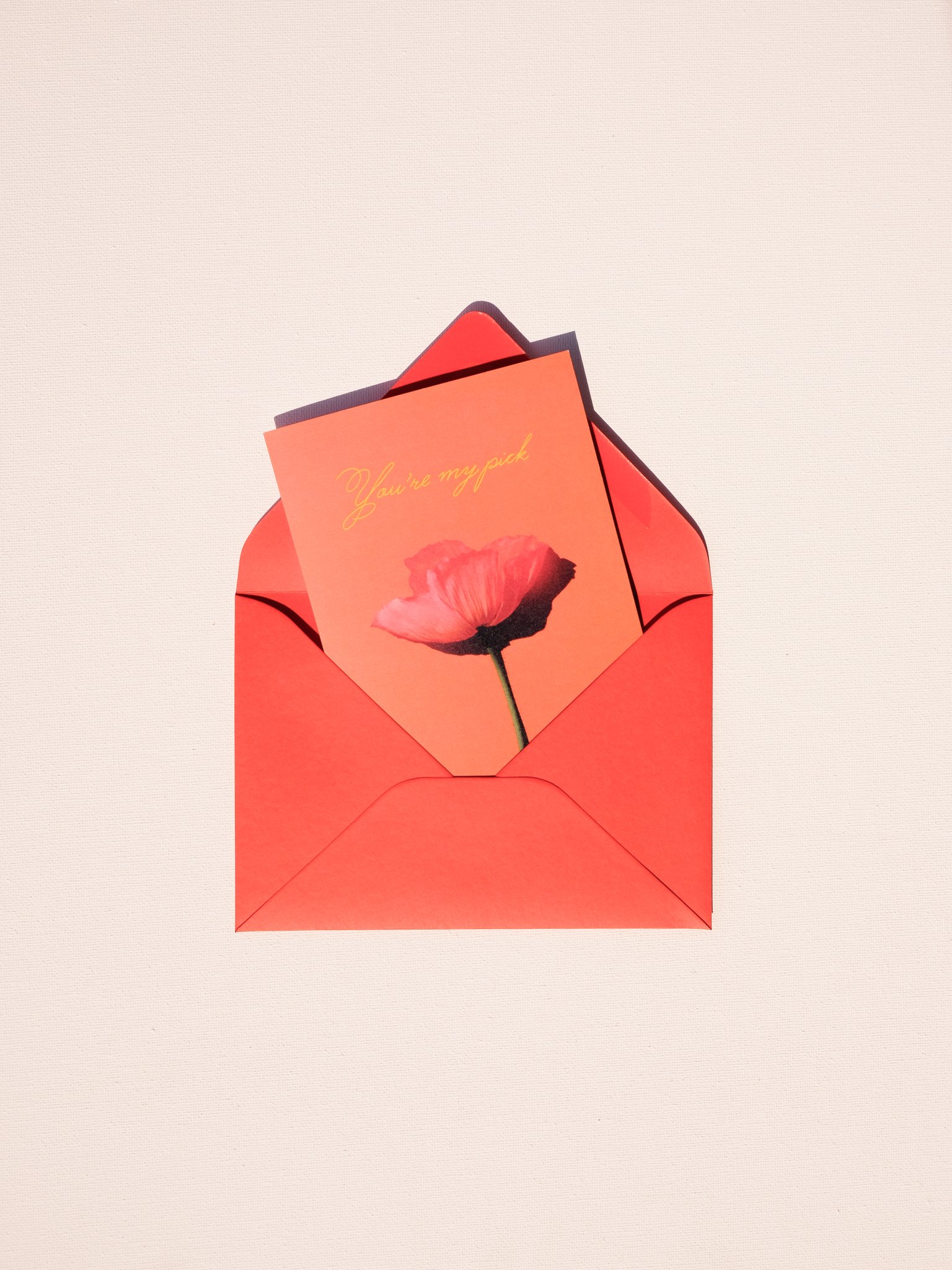 You're my pick [Greeting Card]