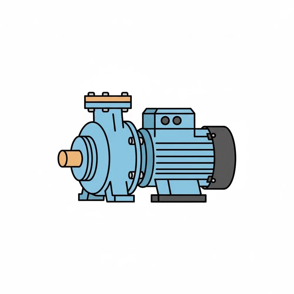 Commercial centrifugal water pump equipment serviced by Cyclone HVACRWD Company