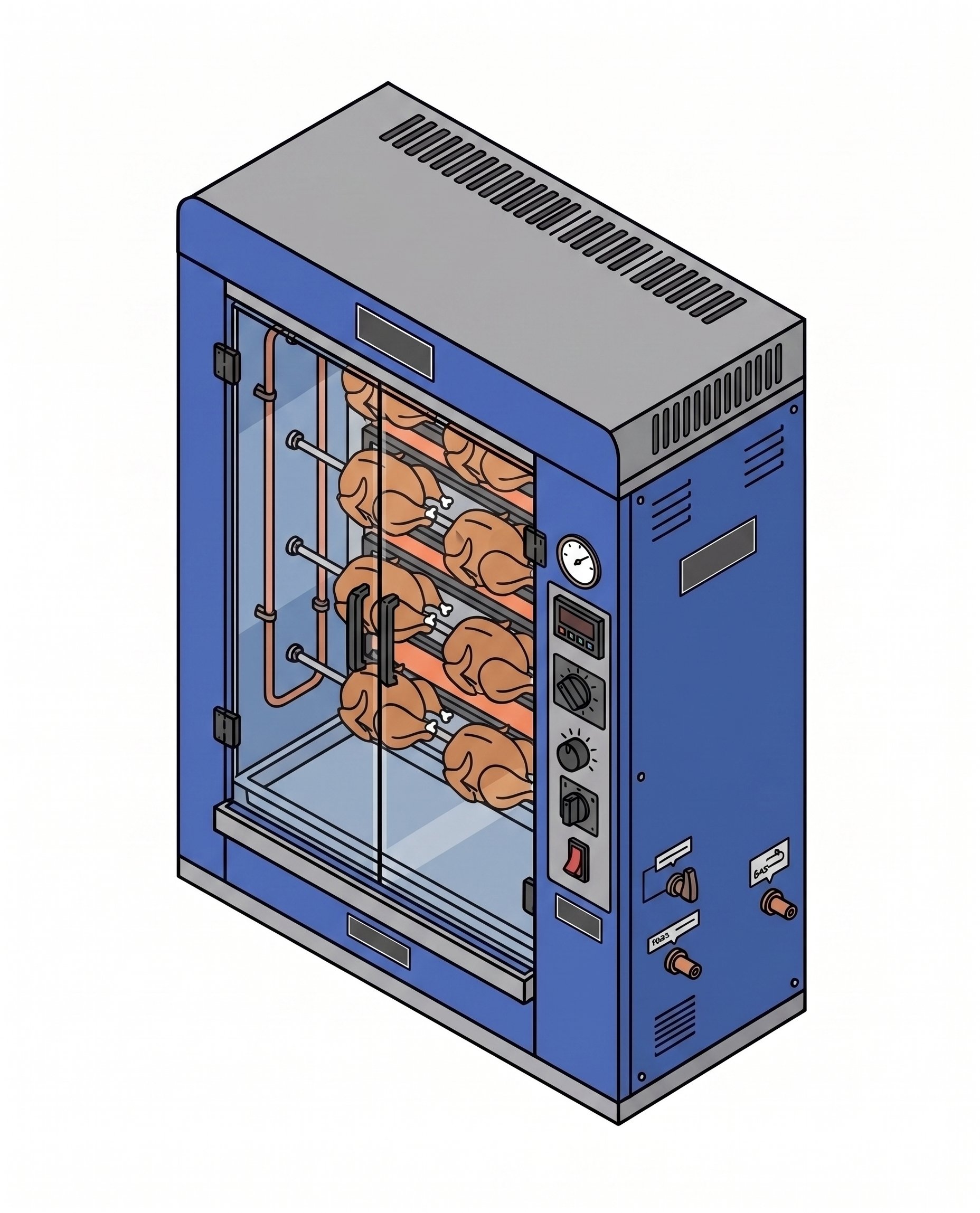 Specialized repair services for Rotisserie Chicken Oven Repair in Westchester County, Putnam County, and the City of Yonkers.