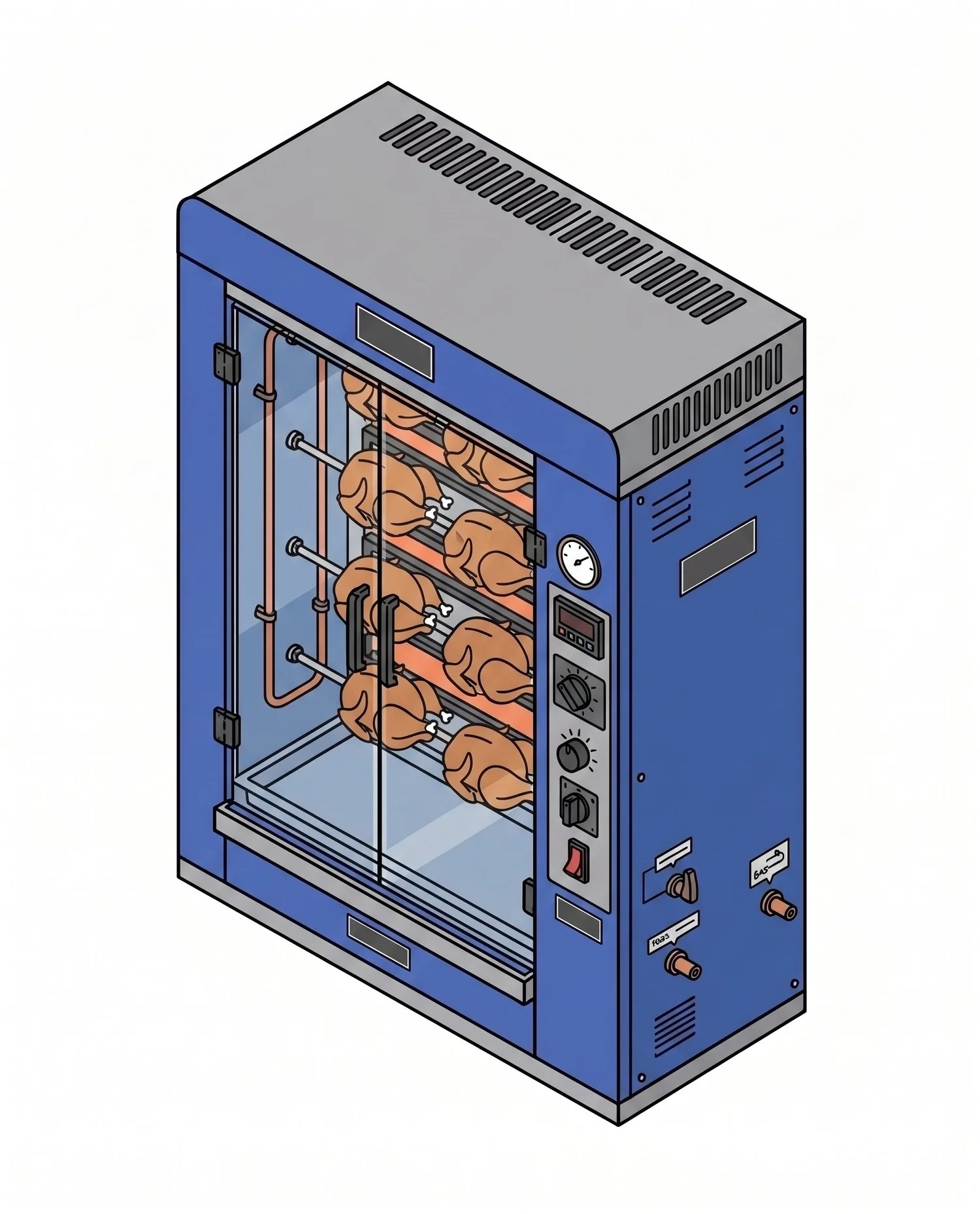 Rotisserie Chicken Oven Repair service by Cyclone HVACRWD Company