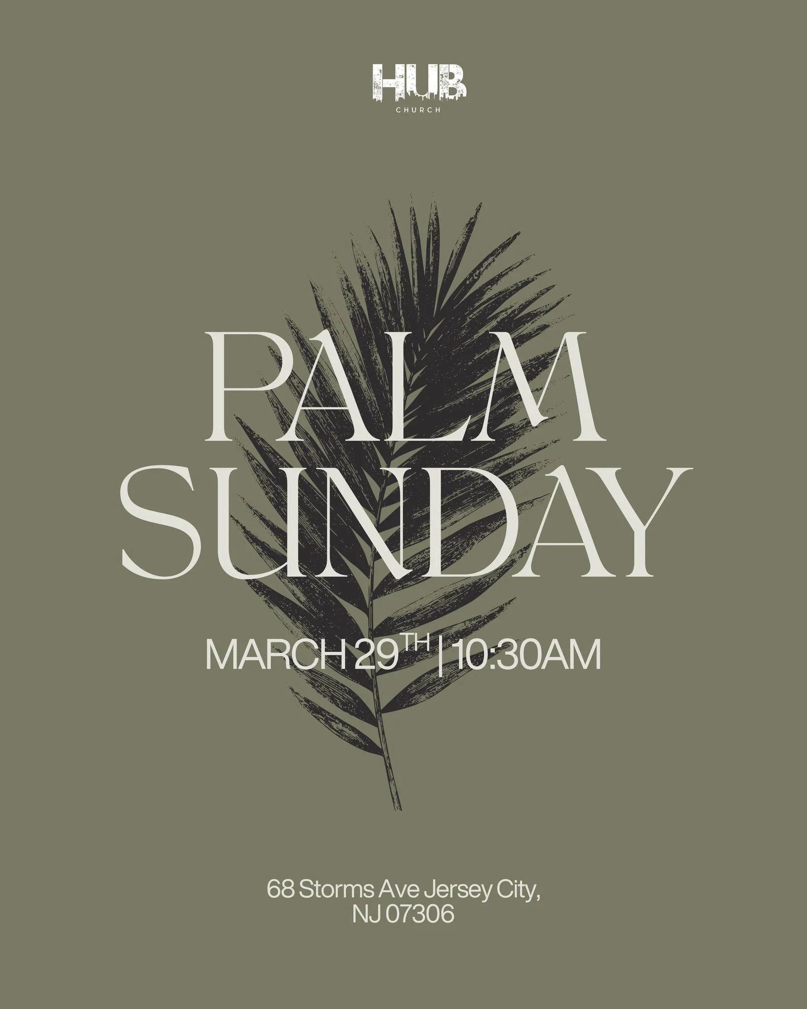 This Sunday is Palm Sunday, the beginning of Holy Week and the journey toward Easter. If you&rsquo;ve been thinking about coming to church, this is a beautiful Sunday to start.

Come worship with us and be part of what God is doing.
Service begins at