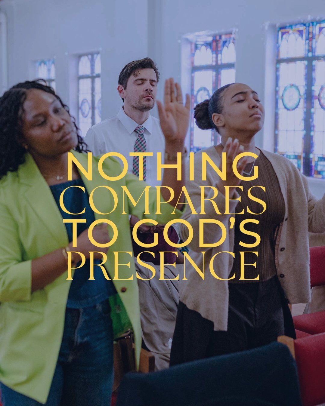 Life is busy and the week can be a lot. But there's something about being in God's presence with people who genuinely love you that makes everything feel lighter. Come worship with us tomorrow. 🙌

📍Pre-Service Prayer: 9:30 AM | Sunday Service: 10:3