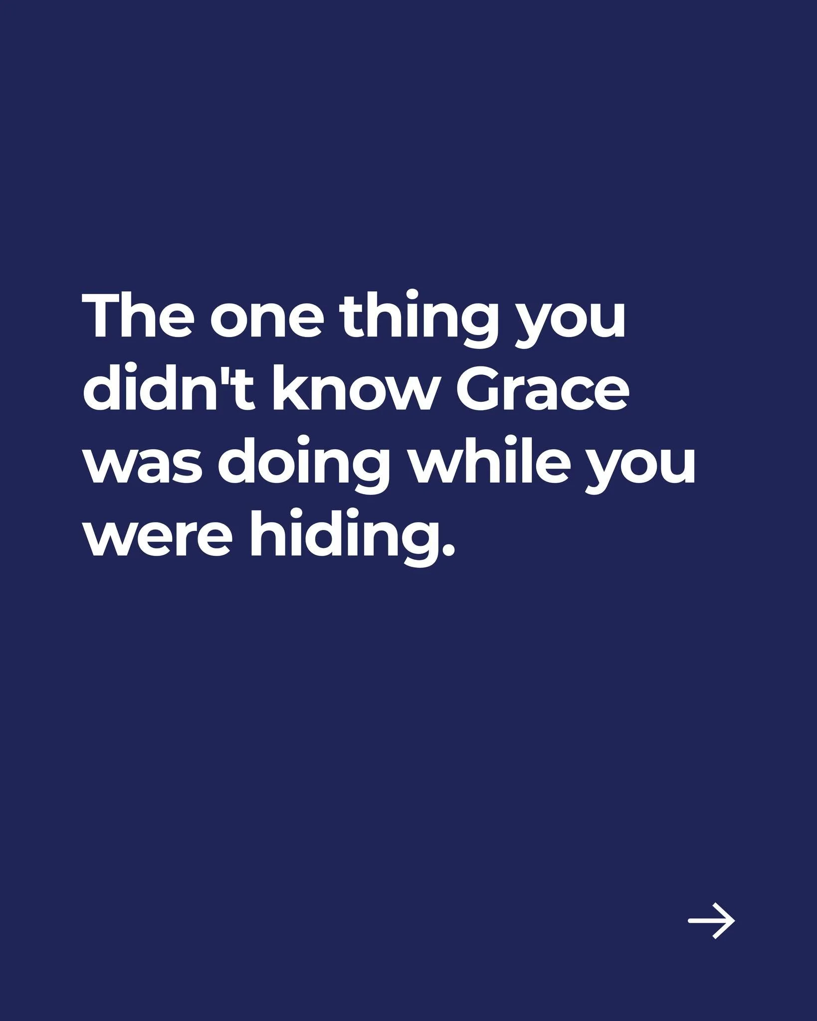 You don't have to have it all together for Grace to find you. You never did.
Wherever you're at right now, that's exactly where Grace shows up. 🙏

#TheHubChurch #jerseycity #GodsWord #encouragement