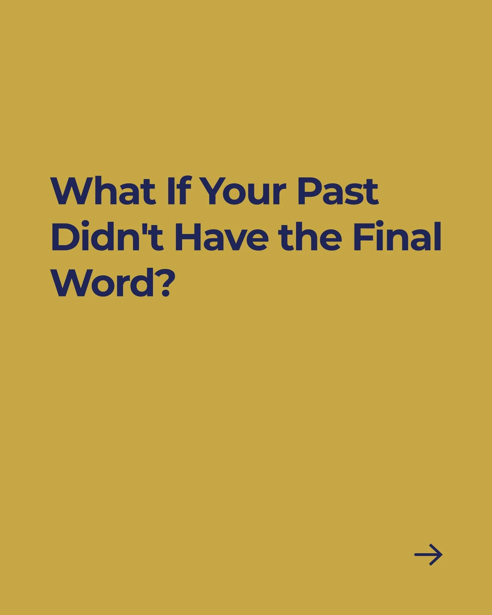 Some of us have been carrying around a version of ourselves we never chose. Old mistakes, old labels, old pain. And somewhere along the way we started believing that's just who we are.

But that's not the whole story. Swipe through.

#TheHubChurch #j