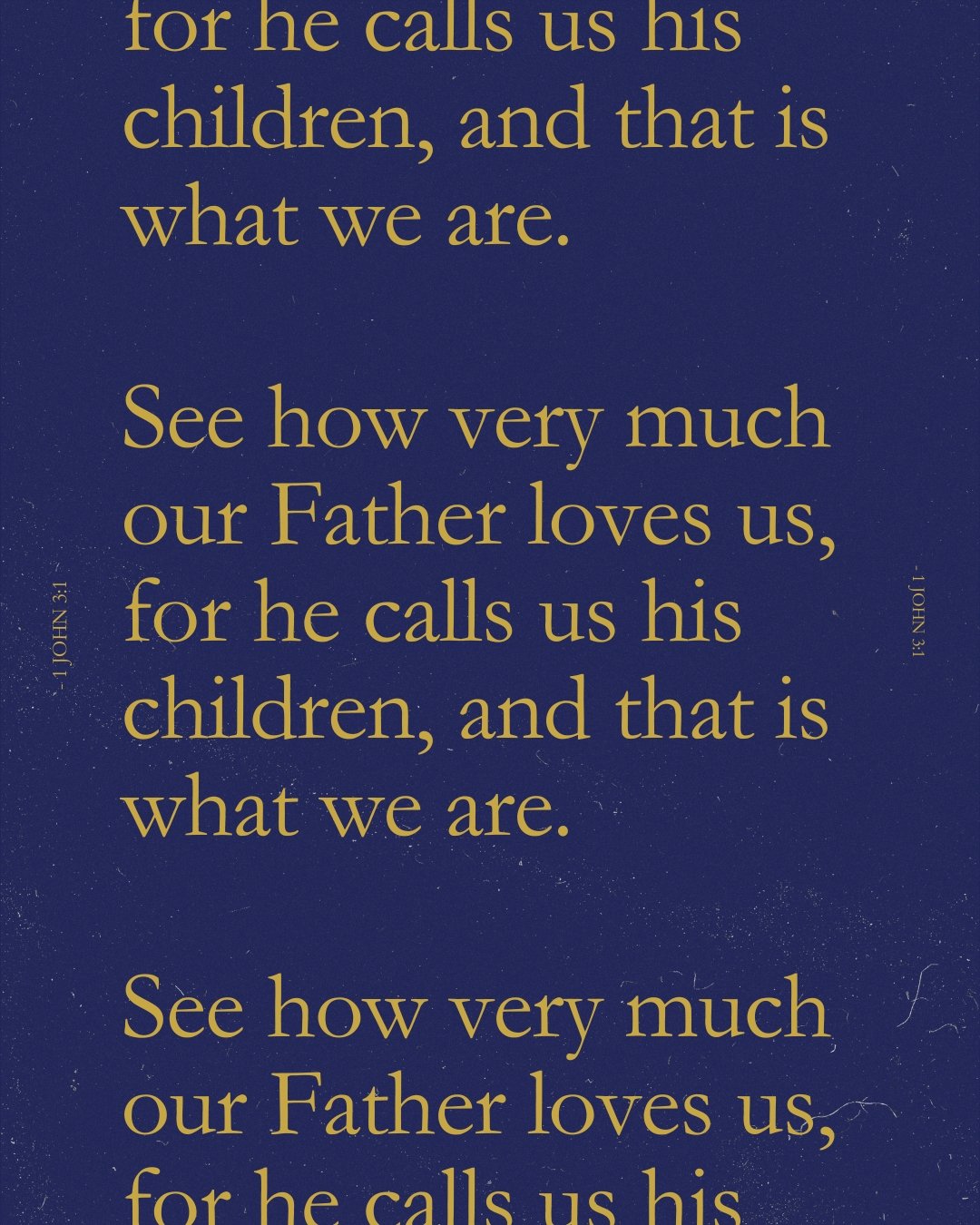 Sometimes the most powerful thing someone can do is call you by who you really are, not who you've been or what you've been through. That's exactly what God does. He doesn't just know your name. He claims you as His own.

That's worth sitting with to