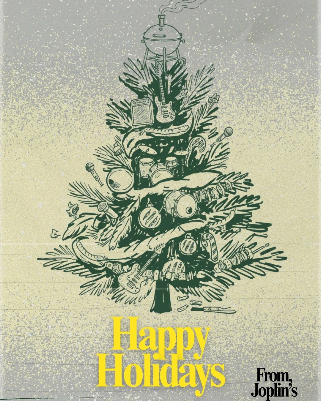 Happy Holidays from all of us here at Joplin&rsquo;s! 🤘 We hope you have a safe and rockin' holiday filled with loud music and even better food. 🎄🔥
#Joplins #RockAndRollBBQ #HappyHolidays #BBQLife #Christmas2025 #ojai