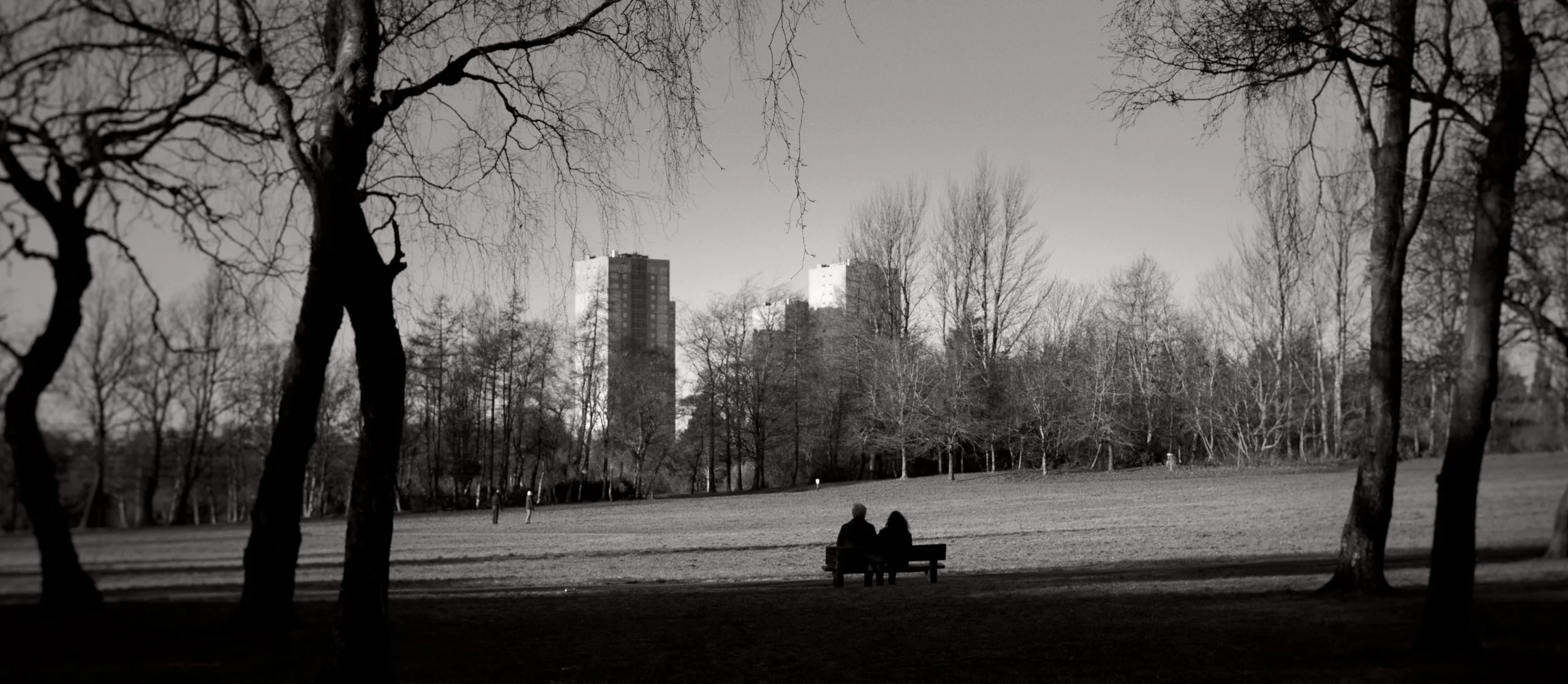 Sprinburn Park, Glasgow still from short film Swan Songs written and directed by David Arthur